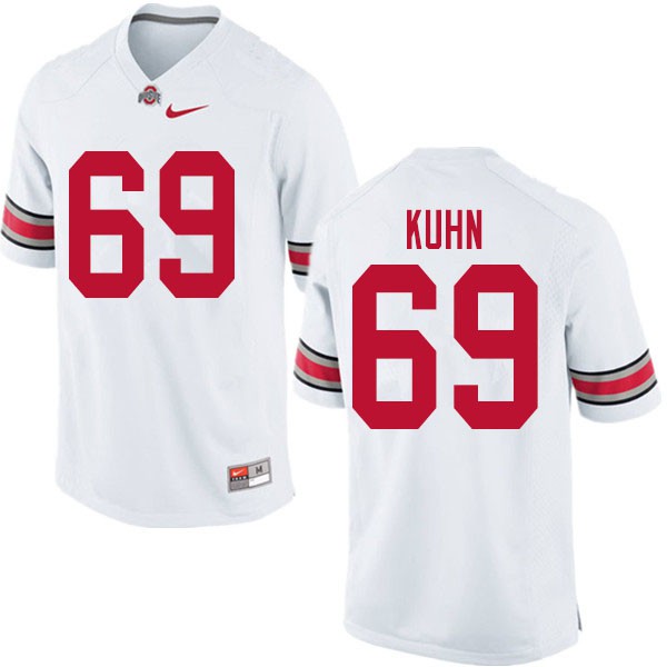 Ohio State Buckeyes #69 Chris Kuhn Men Official Jersey White